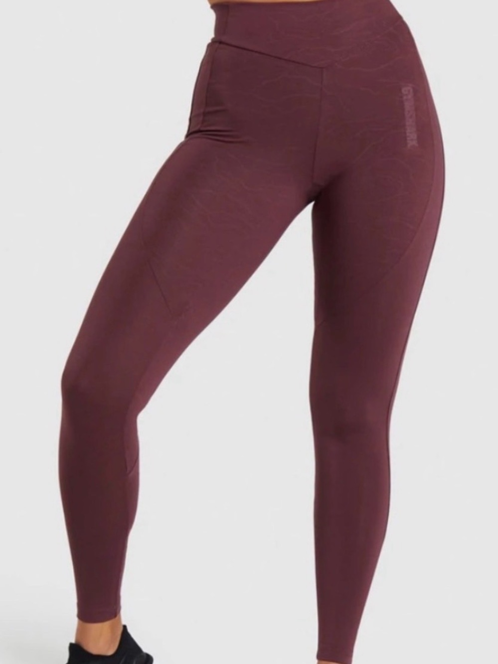 Gym Shark High-Rise Leggings - Berry